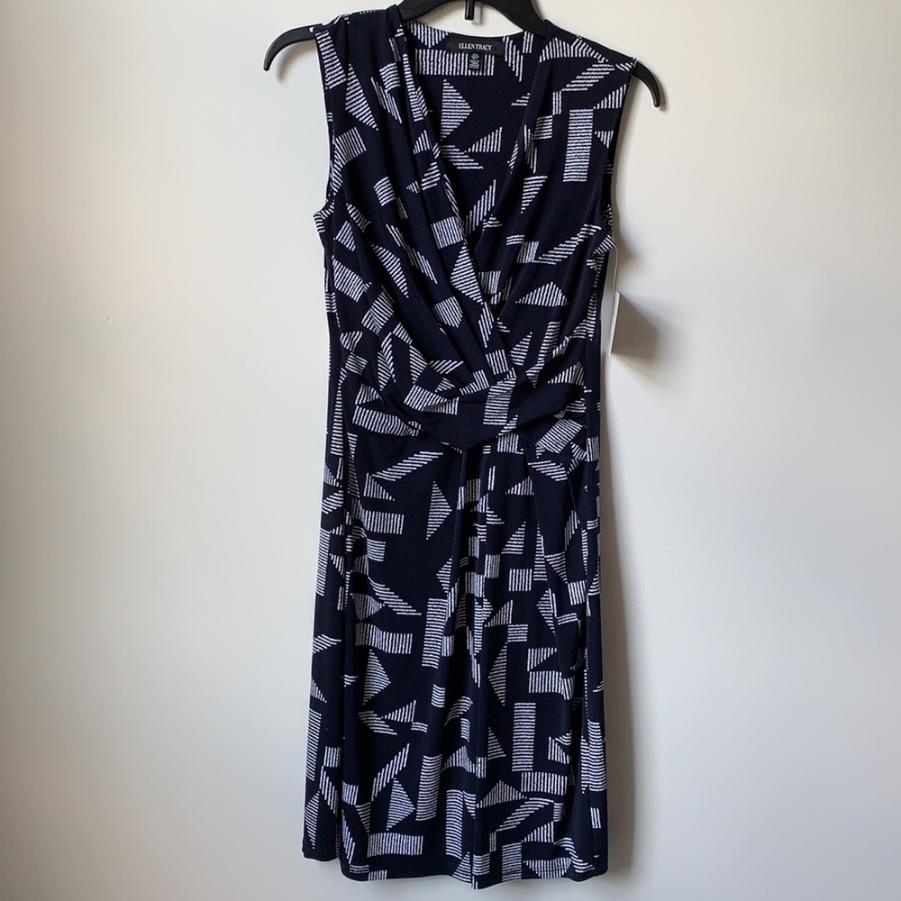 Ellen Tracy Women’s black and white dress